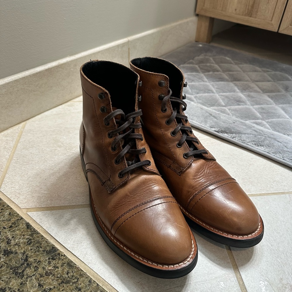 Men's Brown Leather Boots